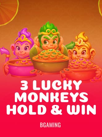 3 Lucky Monkeys Hold & Win