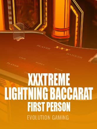 First Person XXXtreme Lightning Baccarat